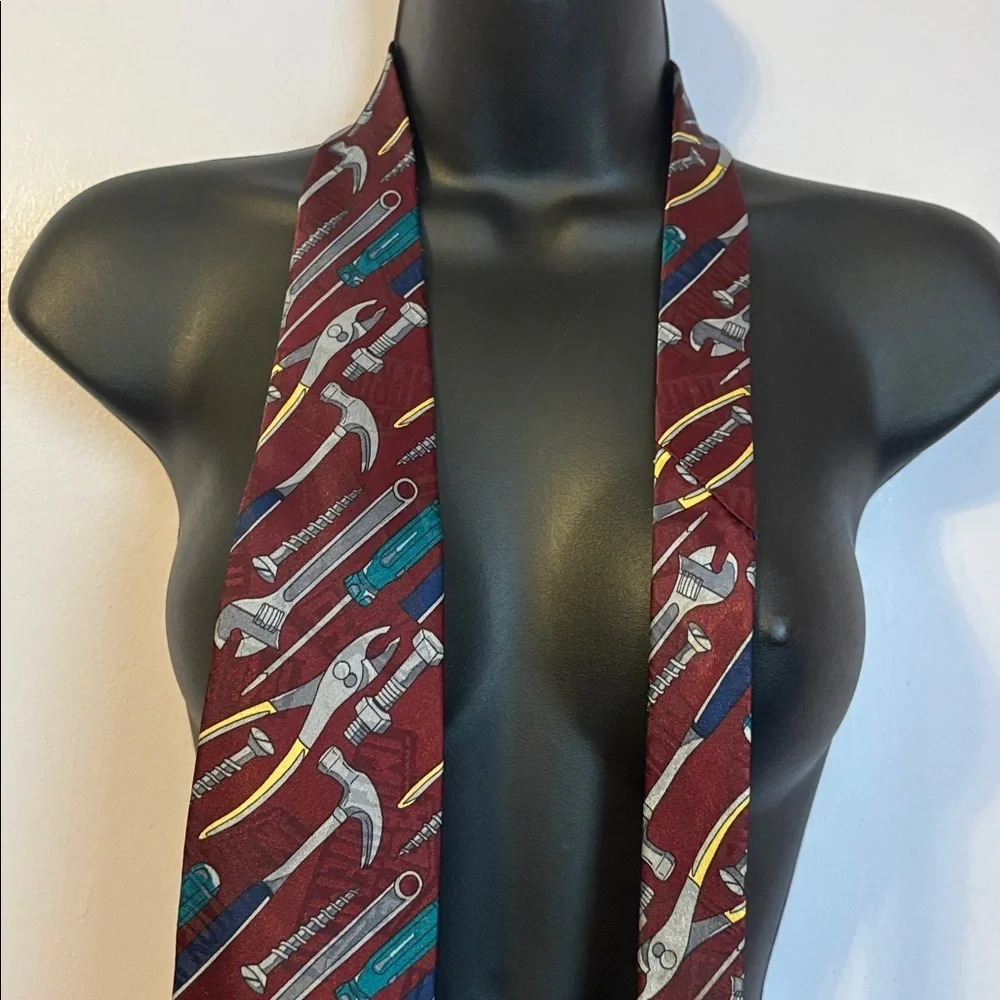 Home Improvement Vintage TV Show More Power Tool Time Necktie Tie